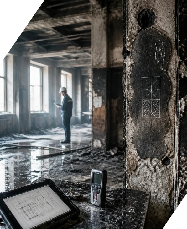 Обследование зданий после пожара в Дзержинске от 15251 р. | ЭкспертизаРоссия
