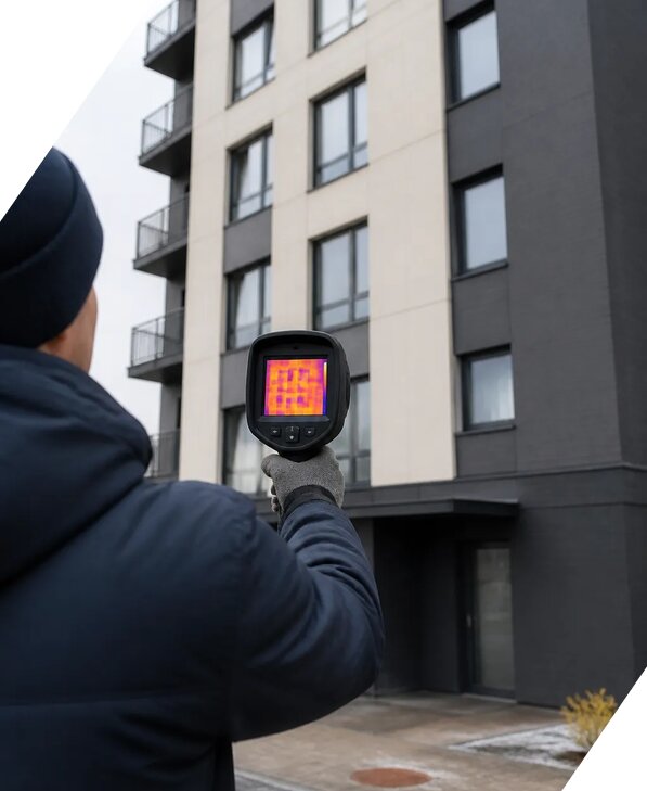 Тепловизионное обследование зданий в Дзержинске от 5084 р. | ЭкспертизаРоссия